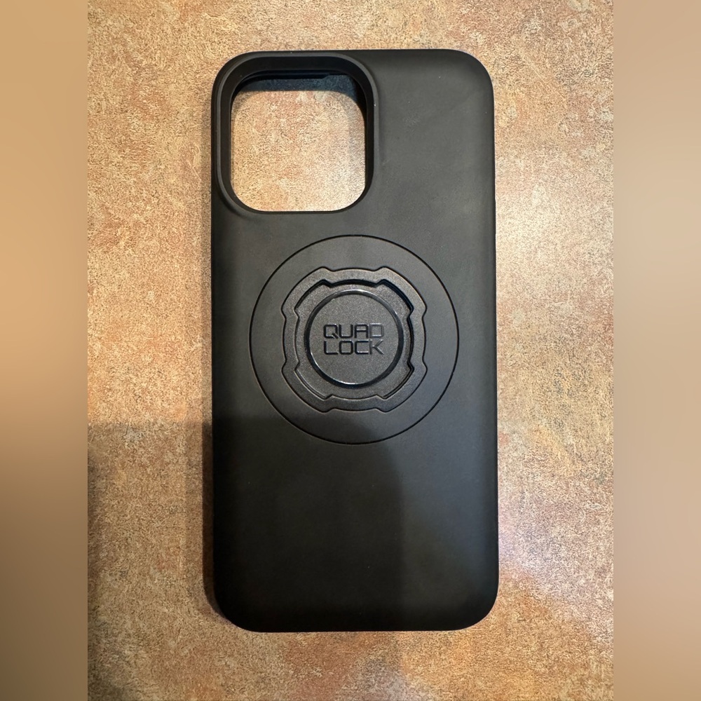 Quad Lock Black Phone Case